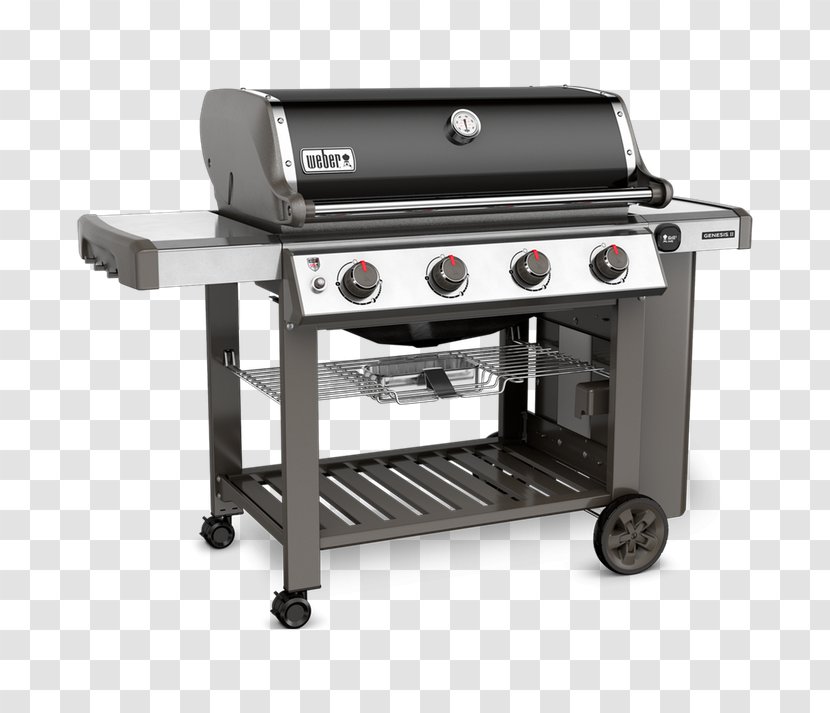 Weber Genesis II E-410 GBS Barbecue Weber-Stephen Products Natural Gas - Small Appliance Transparent PNG