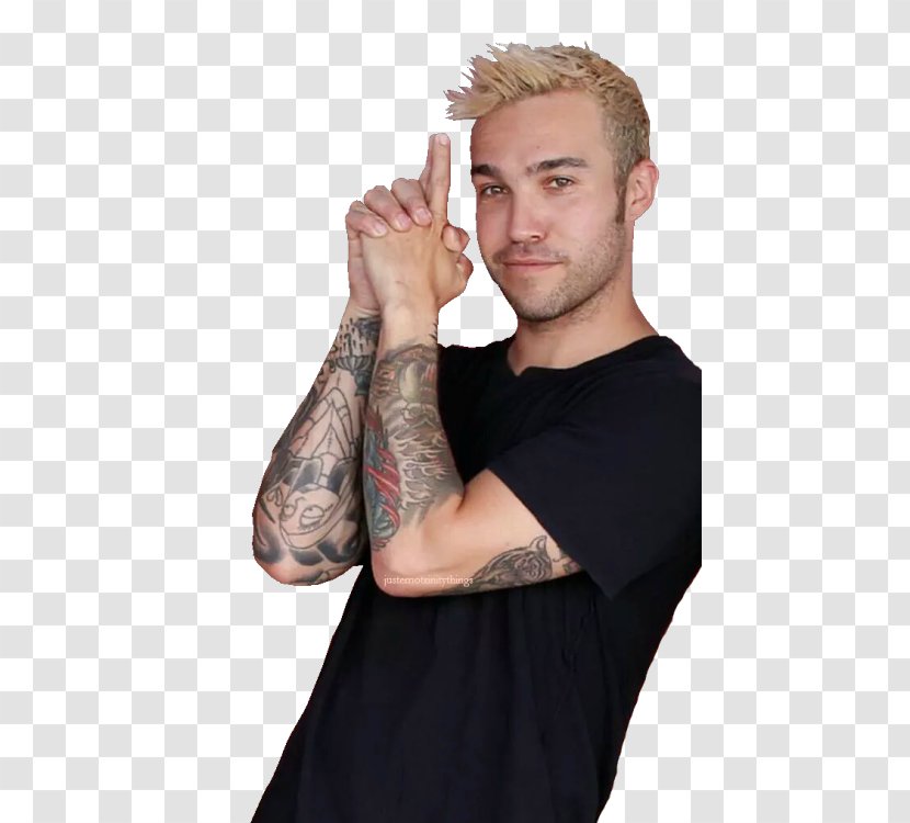 Pete Wentz Fall Out Boy Thumb - Hand - Muscle Transparent PNG