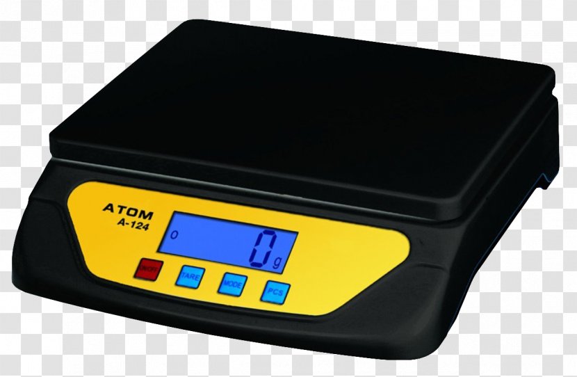 Weighing Scale Electronics Weight Digital Data - Postal - Electronic Transparent PNG