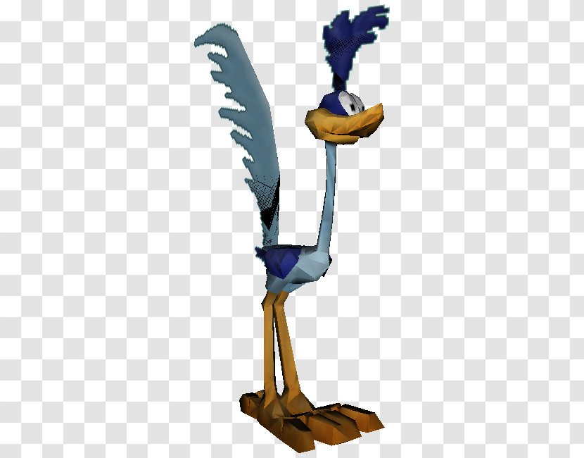 Rooster Figurine Beak Chicken As Food - Road Runner Looney Tunes Transparent PNG