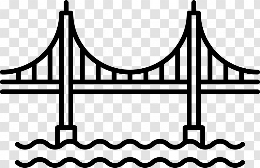 Golden Gate Bridge San Francisco–Oakland Bay Business New York City - Monochrome Photography Transparent PNG