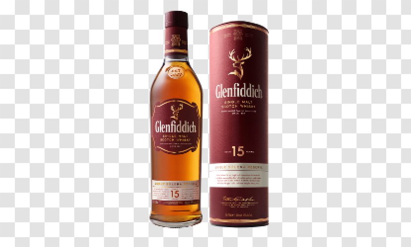 Glenfiddich Single Malt Whisky Scotch Whiskey - Wine Transparent PNG