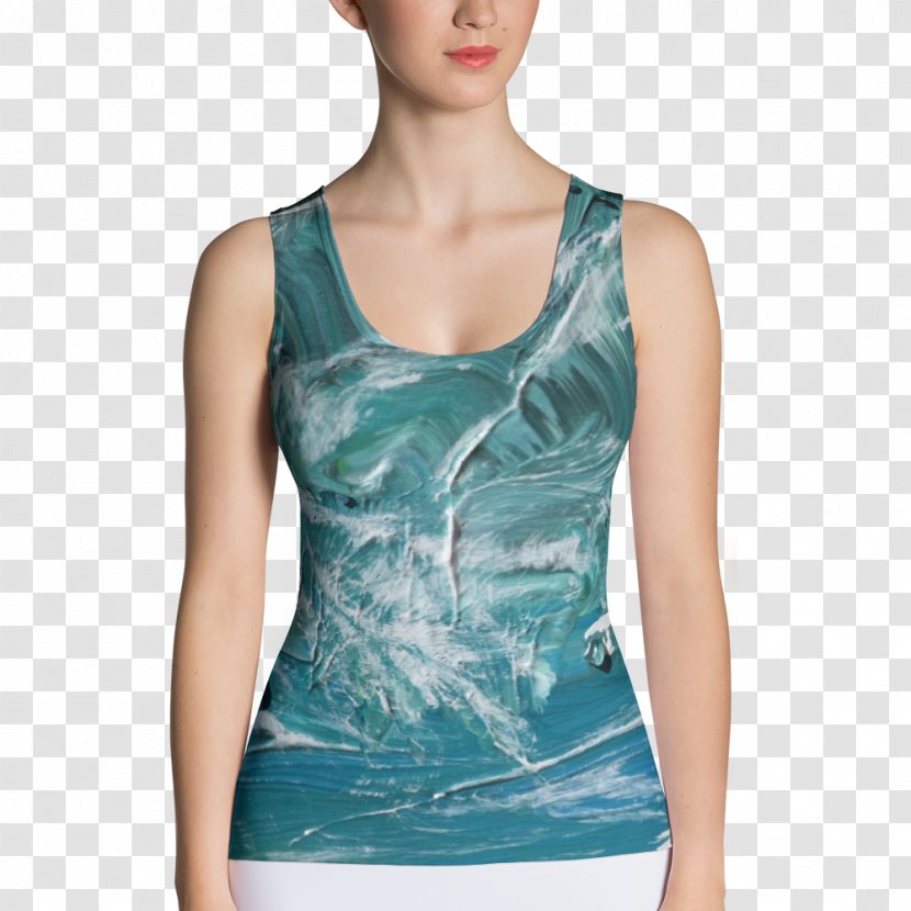 T-shirt Crop Top Yoga Pants Clothing - Silhouette Transparent PNG