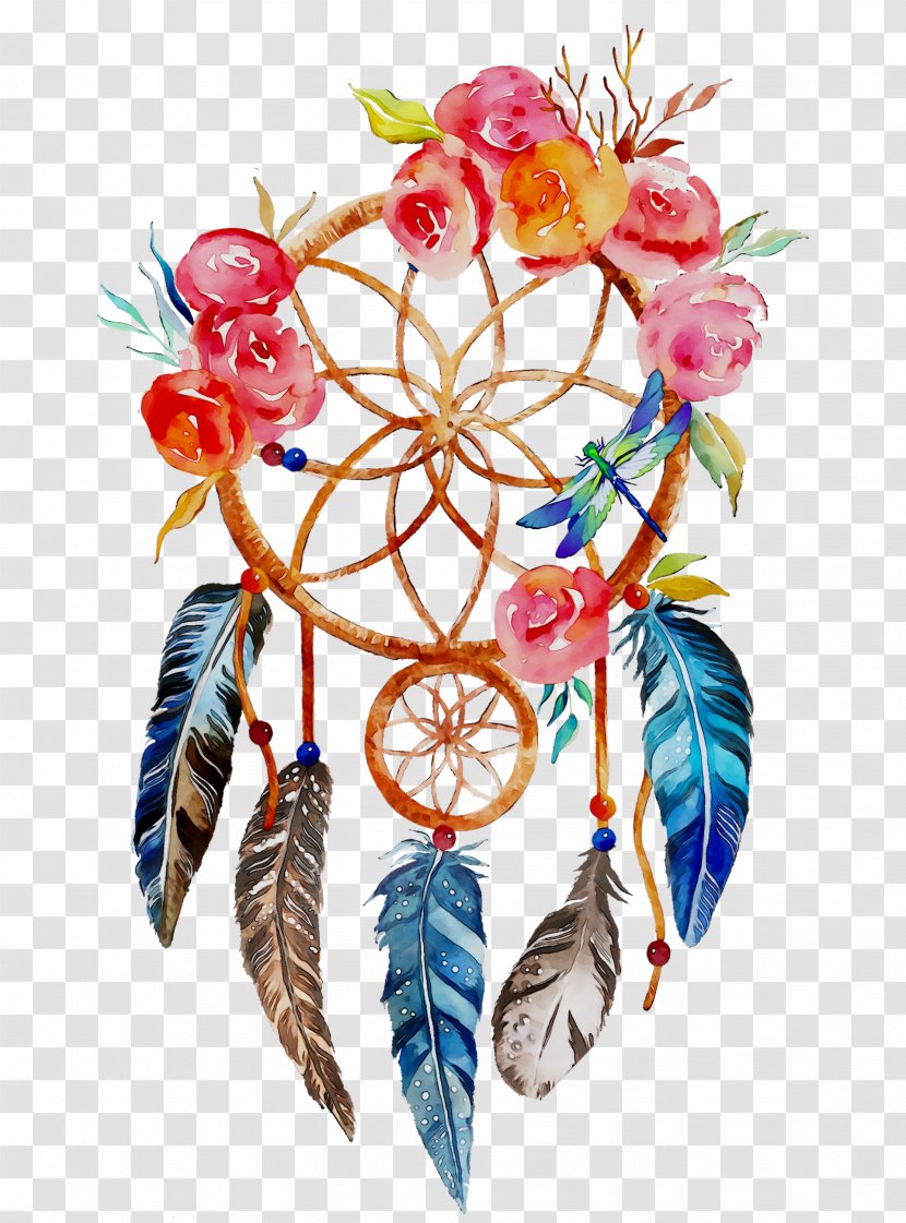 Clip Art Dreamcatcher Image Illustration - Feather - Plant Transparent PNG