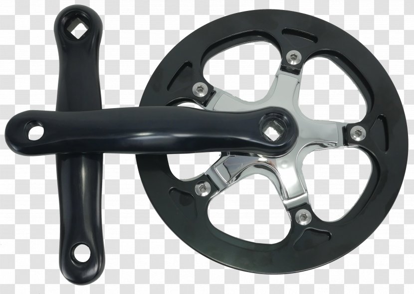 Bicycle Cranks Spoke Wheels Rim Alloy Wheel - Hardware Accessory Transparent PNG