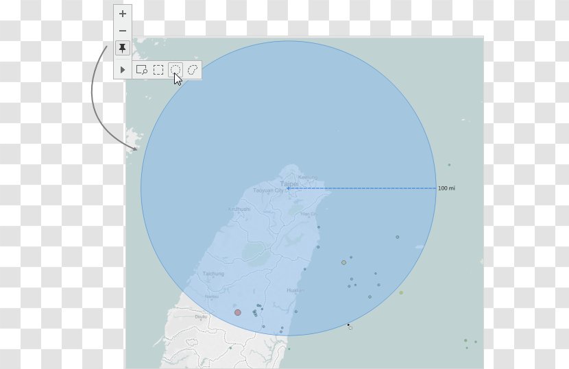 Circle Angle Diagram Atmosphere - Microsoft Azure - Measure Distance Transparent PNG