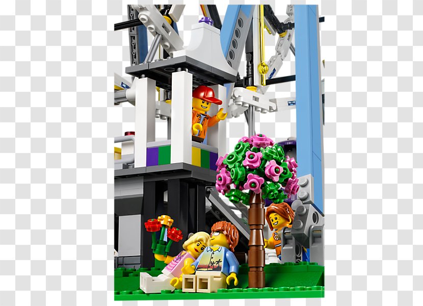 Lego Creator Ferris Wheel Toy Minifigure Transparent PNG
