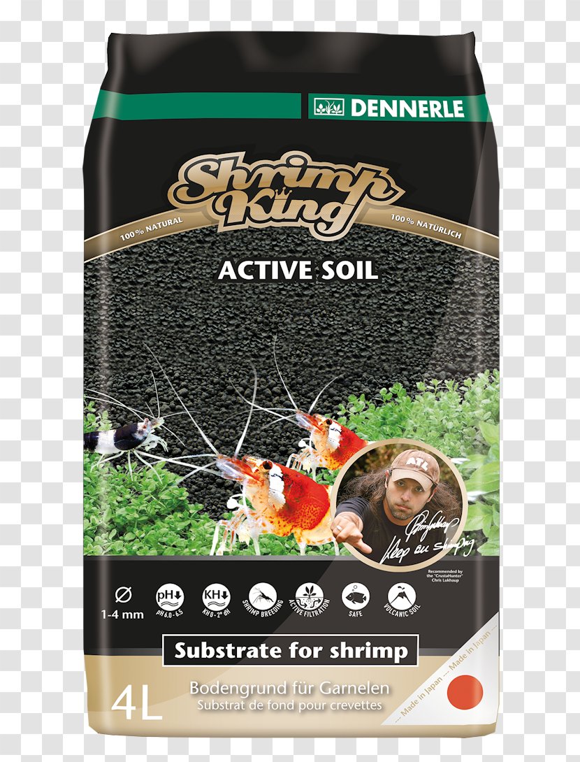 Soil Dennerle Liter Substrate Shrimp - Sand - KING Bee Transparent PNG