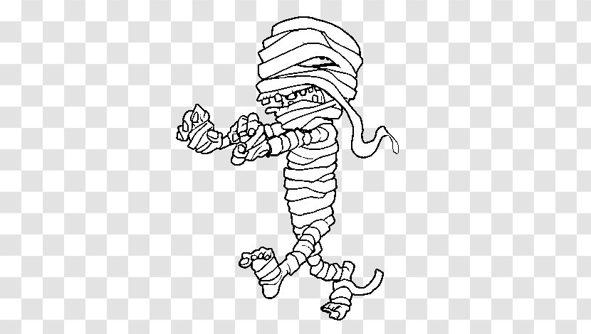 Ancient Egypt Mummy Drawing Cartoon Clip Art - Heart Transparent PNG