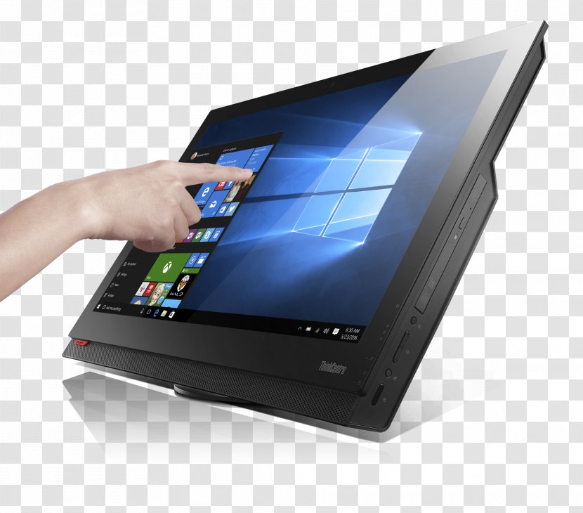 Lenovo - Desktop Computers - ThinkCentre M900z I5-6500 3.2GHz 23.8 X 1080Pixeles 1920 Black PC All In One All-in-One Intel Core I5Computer Transparent PNG