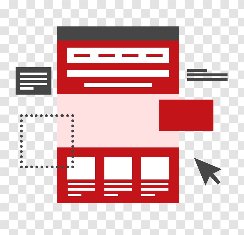 Landing Page Digital Marketing Web Development Design Transparent PNG