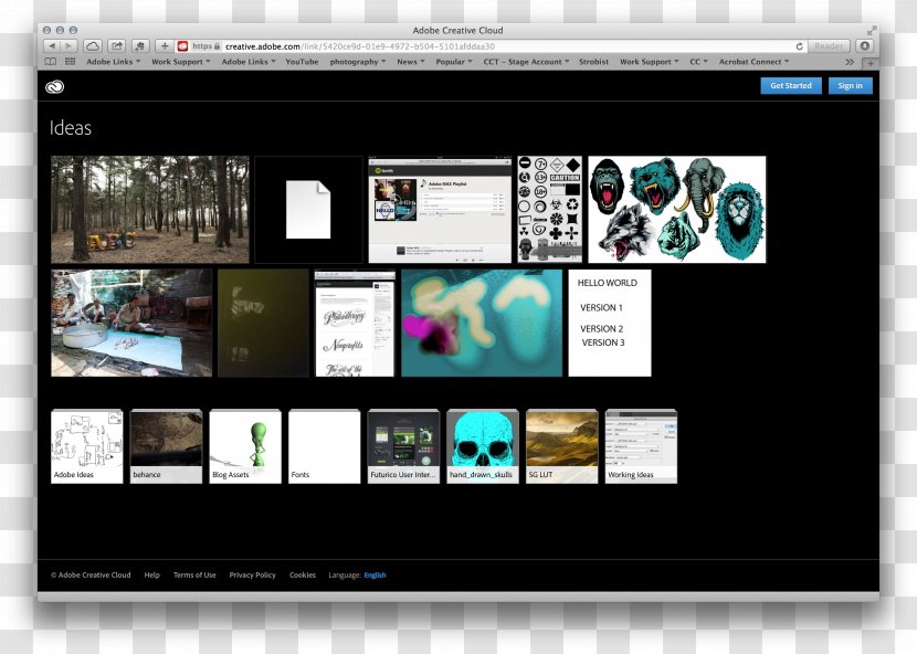 Adobe Creative Cloud Computer Software Screenshot Monitors Display Device - Brand Transparent PNG