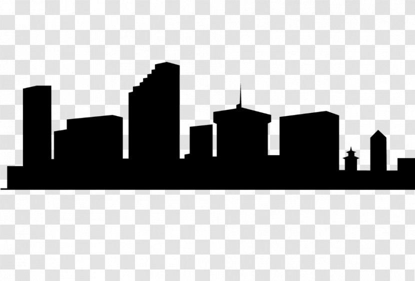 New York City Skyline Silhouette Clip Art Transparent PNG