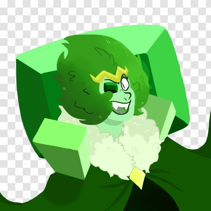 Emerald Fan Art Green Gemstone Peridot - Amphibian Transparent PNG