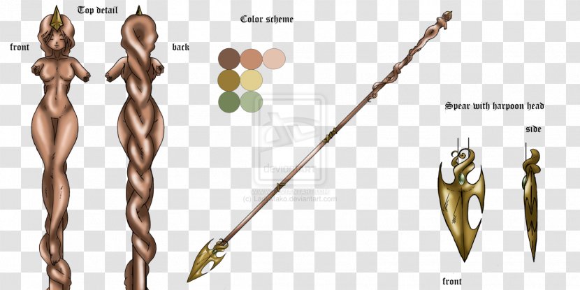 Spear Sword Weapon Harpoon Drawing - Tree Transparent PNG
