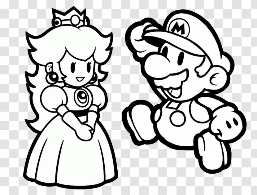 Super Paper Mario Luigi Mario: The Thousand-Year Door - Cartoon Transparent PNG