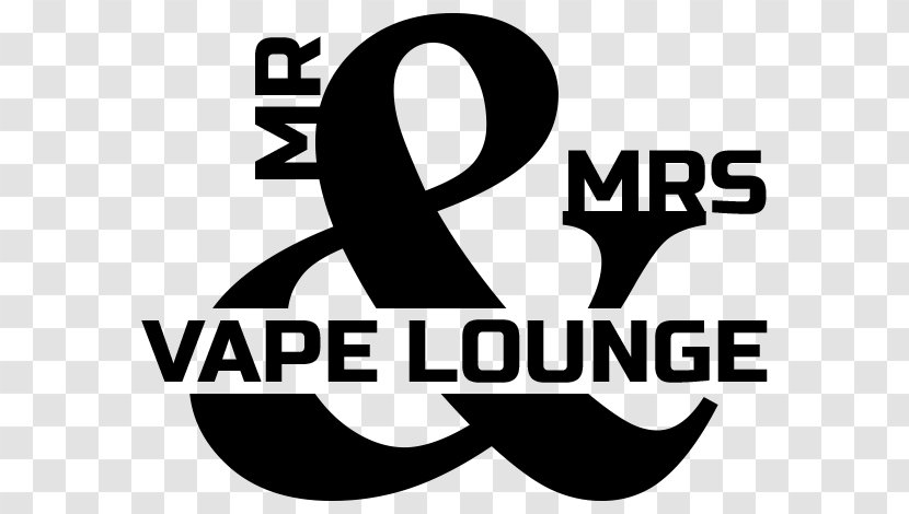 MR & MRS Vape Lounge Electronic Cigarette Aerosol And Liquid Mrs. Mr. - Logo - Mr Ms Transparent PNG