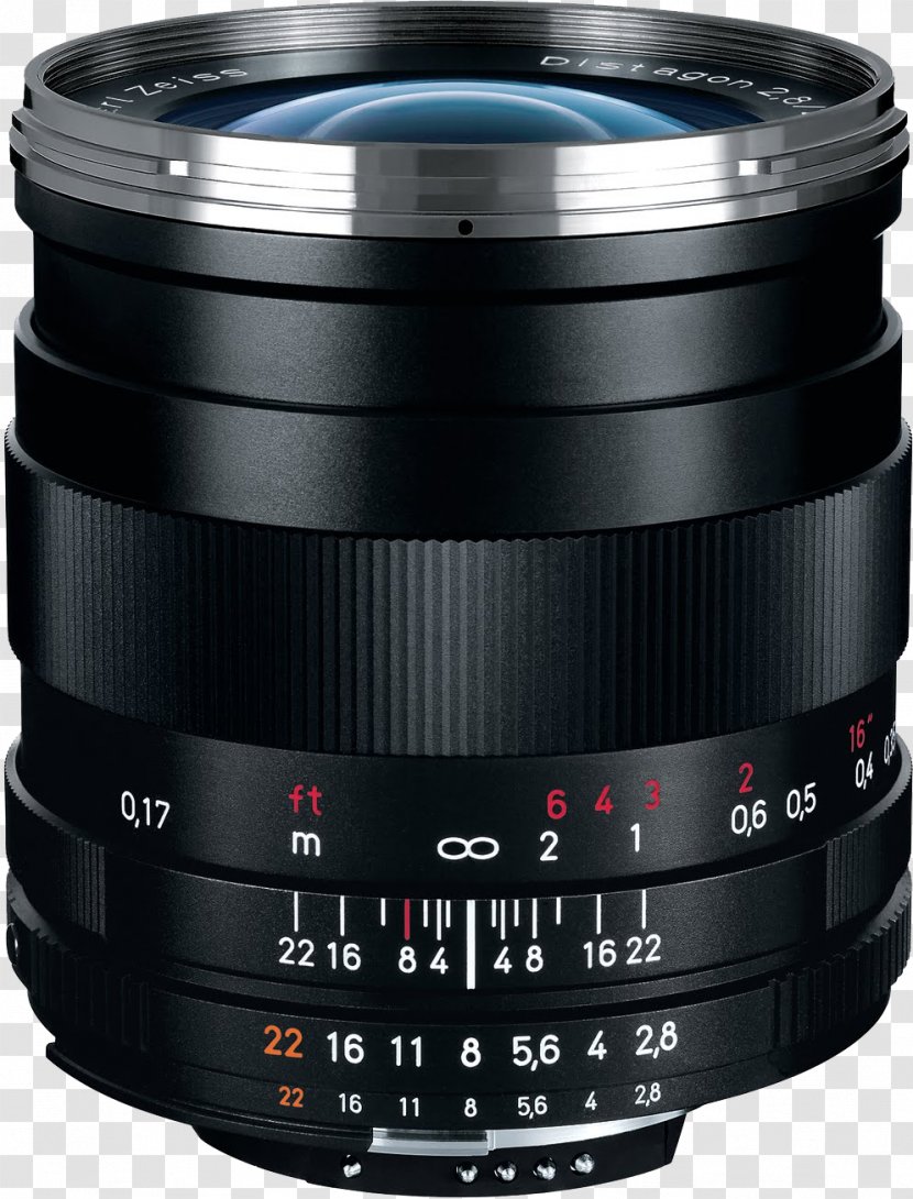 Sony Zeiss Distagon T* FE 35mm F1.4 ZA Carl AG E-mount Planar - Camera Lens Transparent PNG