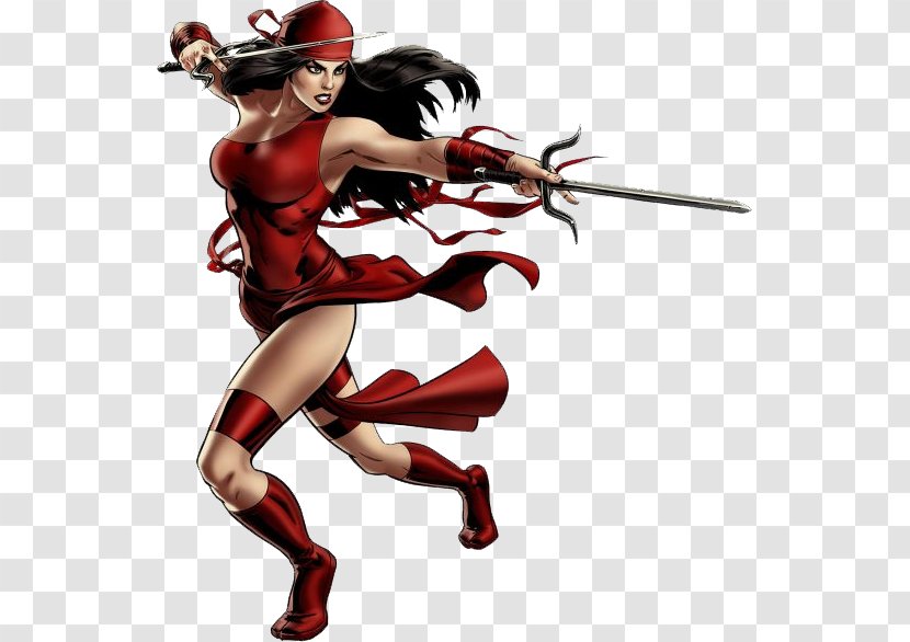 Elektra Daredevil Black Widow Felicia Hardy Marvel: Avengers Alliance - Tree Transparent PNG