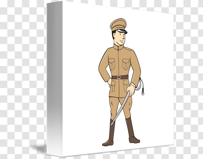 First World War Cartoon Soldier Military - Gentleman Transparent PNG