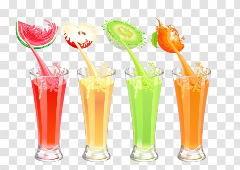 Juice Auglis Fruit Fruchtsaft - Drawing - Vector Material Transparent PNG