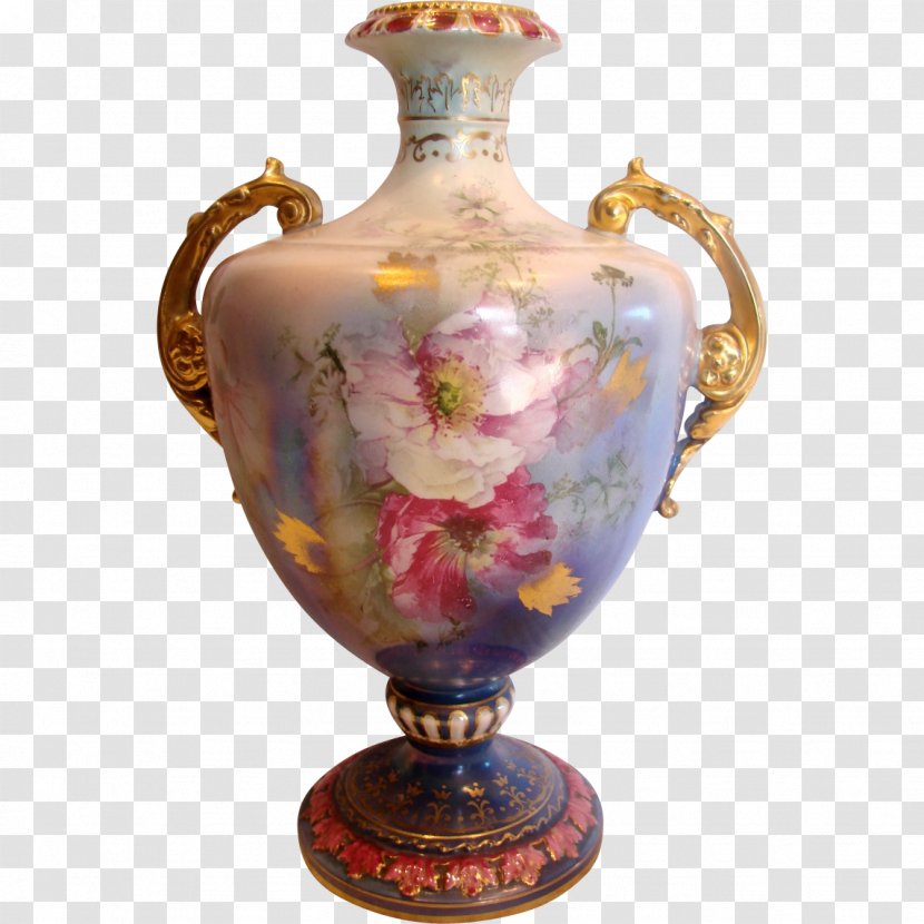 Bonn Vase Mehlem Ceramic Porcelain - Persian Carpet Transparent PNG