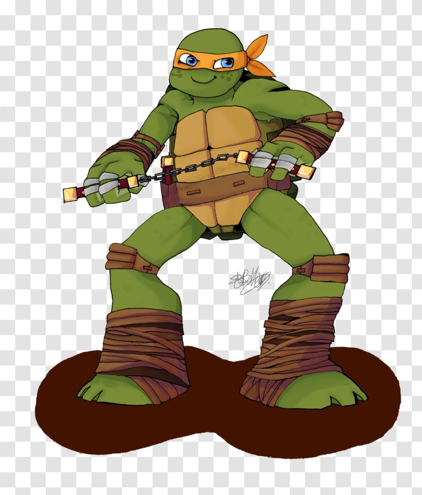 Michelangelo Raphael Cartoon Teenage Mutant Ninja Turtles Drawing - Fictional Character - TMNT Transparent PNG