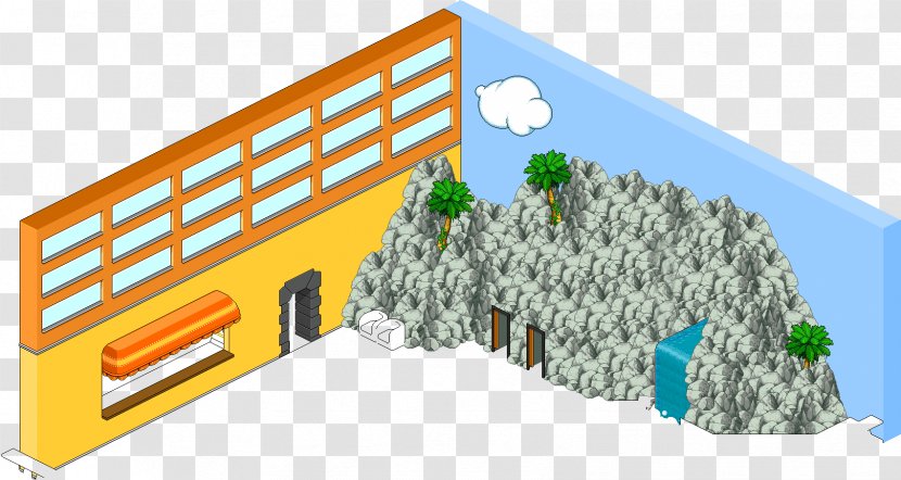 Habbo Massively Multiplayer Online Game - Hotel - Rooftop Transparent PNG