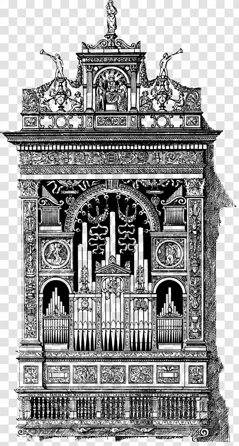 Santa Maria Della Scala The Art Of Organ-building Church - Frame Transparent PNG