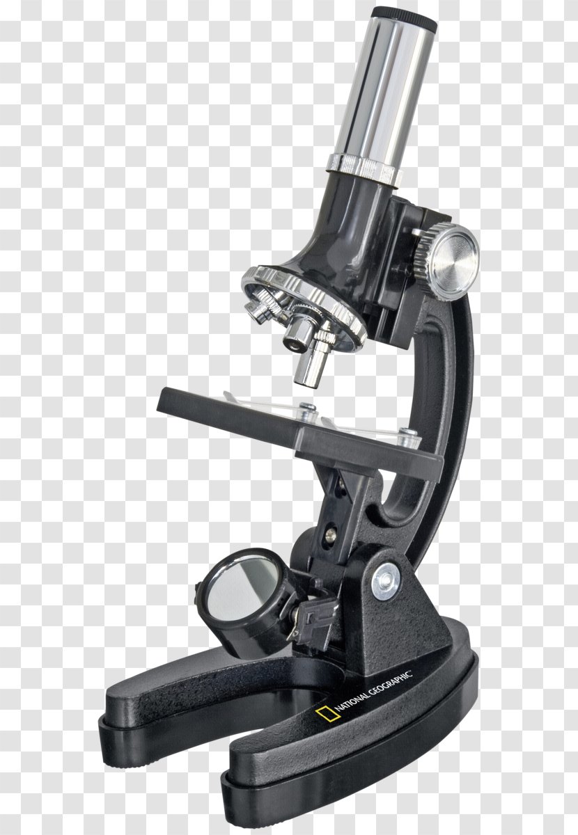 National Geographic Microscope 300 1200x With Case Set - Scientific Instrument Transparent PNG