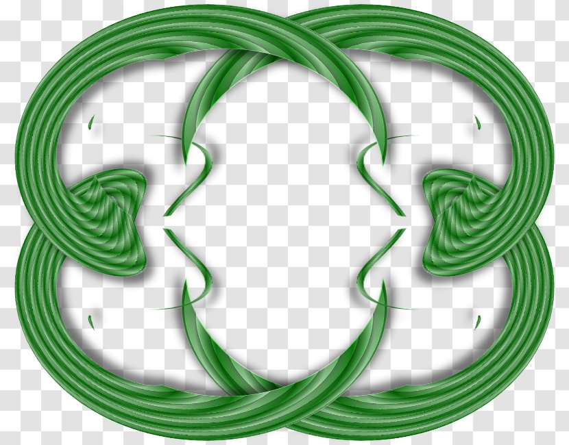 Green Rope - Decorative Frame Transparent PNG