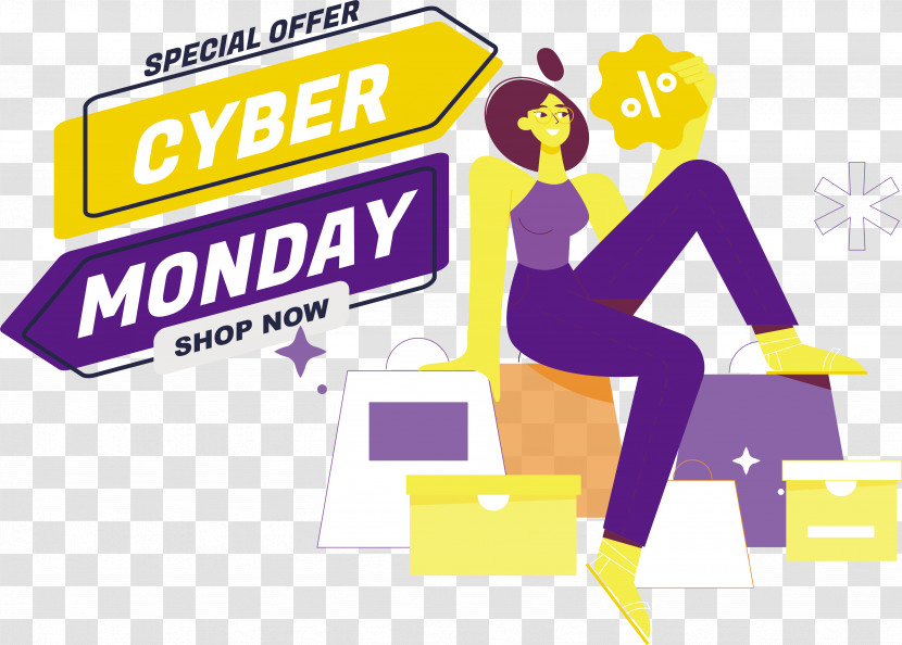 Cyber Monday Transparent PNG