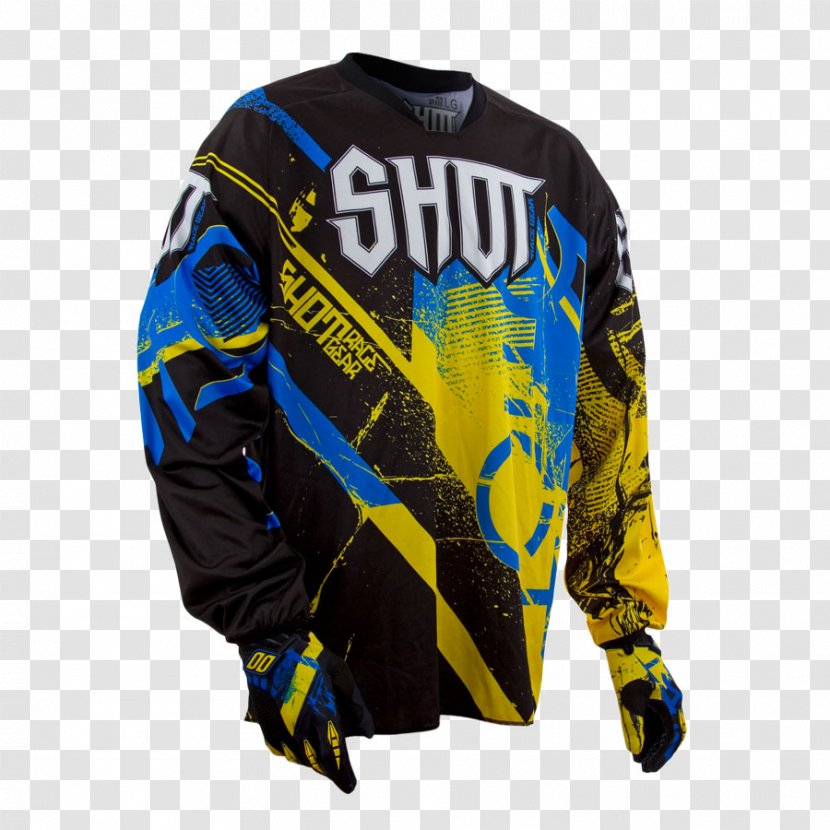 Motocross Jersey Enduro T-shirt Motorcycle Transparent PNG
