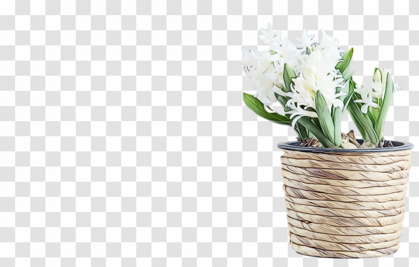 Flower Flowerpot White Plant Cut Flowers Transparent PNG