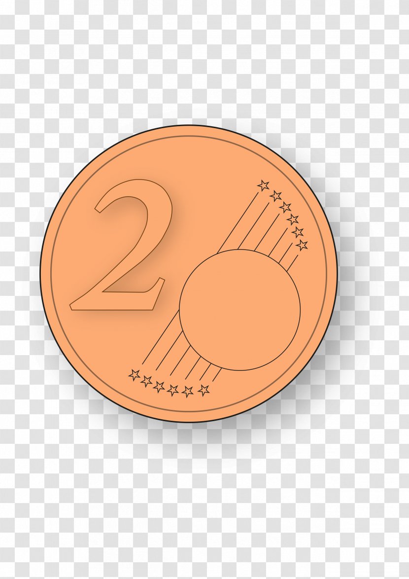 1 Euro Coin Cent 2 - 100 Note Transparent PNG