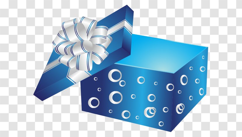 Gift Stock Illustration - Photography - Vector Blue Box Transparent PNG