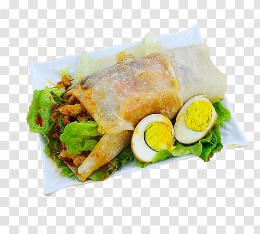 Breakfast Egg Roll Rou Jia Mo Fuyang Jianbing - Fast Food - Delicious Rolls Transparent PNG