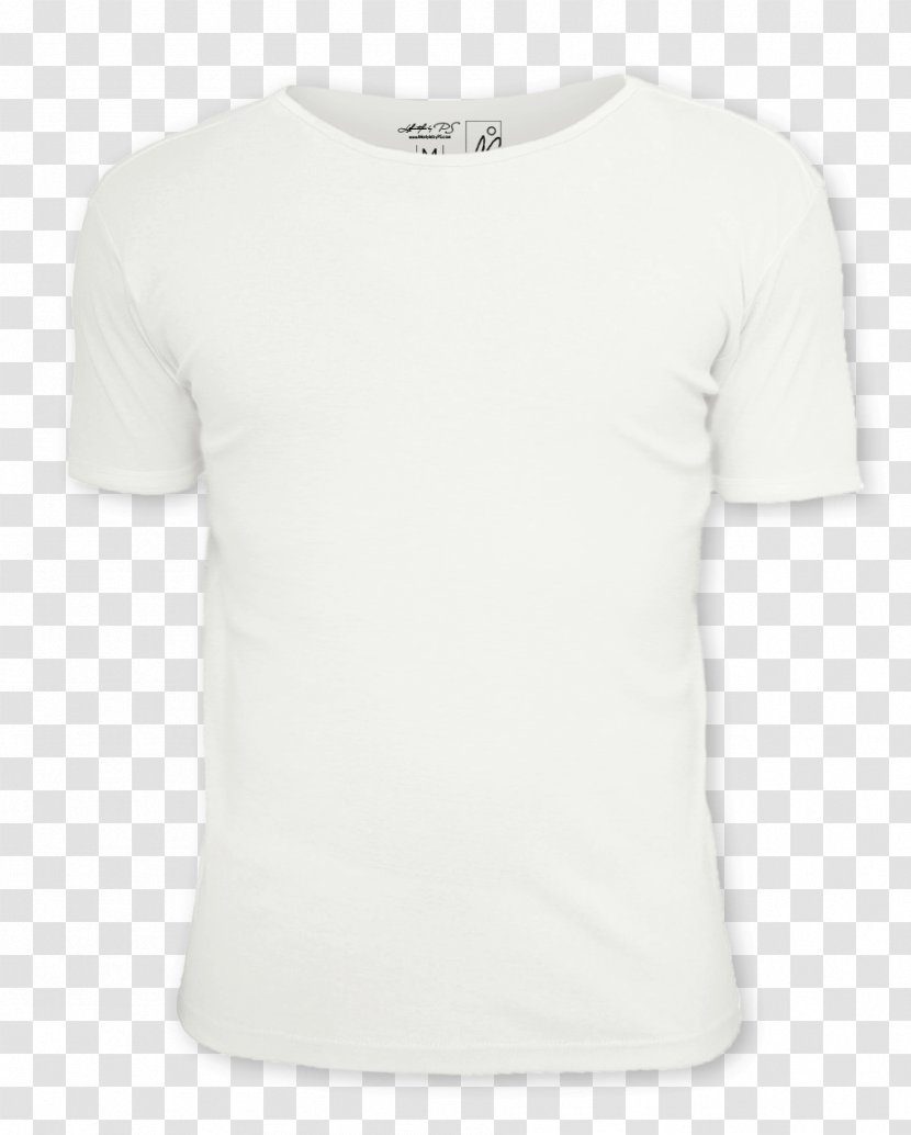 T-shirt Hoodie Crew Neck Sleeve - Active Shirt - White Polo Image Transparent PNG