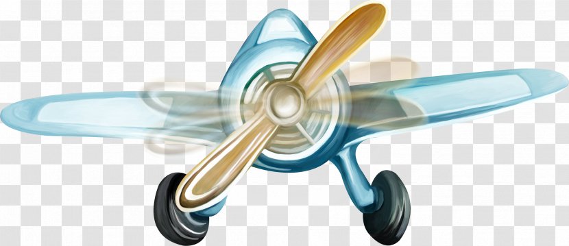Airplane Propeller Helicopter Aircraft Clip Art - Balloon Transparent PNG