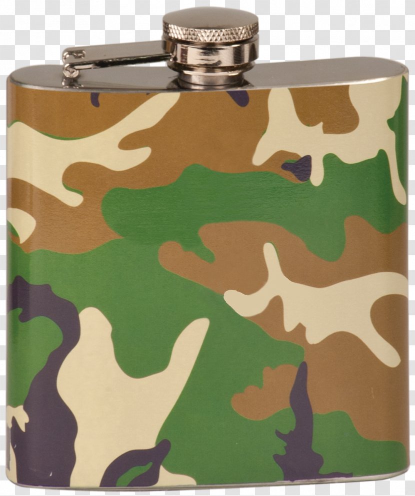 Engraving Hip Flask Personalization Gift Glass - Material - CAMOUFLAGE Transparent PNG