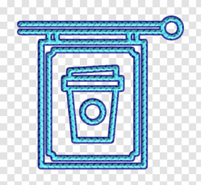Board Icon Signboard Icon Coffee Icon Transparent PNG