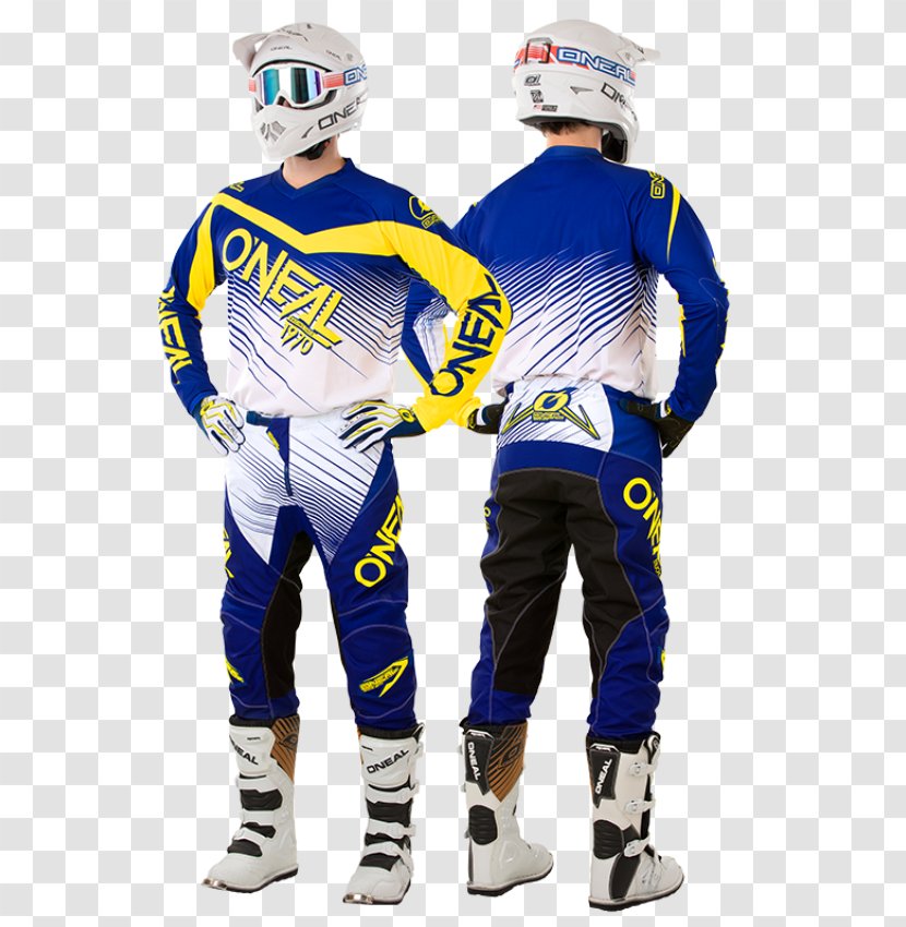Clothing Jersey Motocross Pants Helmet - Sportswear Transparent PNG