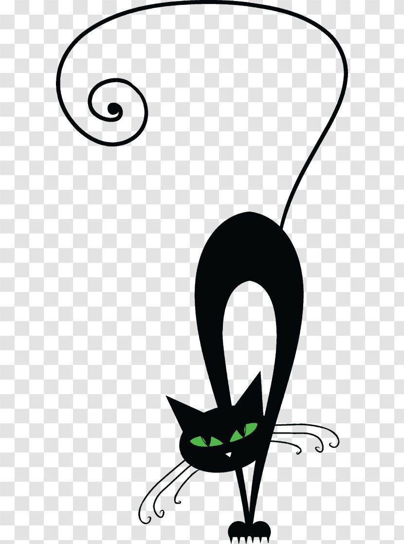 Black Cat Clip Art Vector Graphics Siamese Silhouette - Photography - Tattoo Transparent PNG