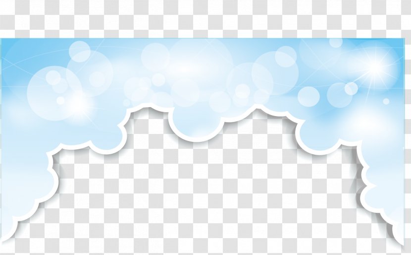 Sky Cloud - Clouds Border Transparent PNG