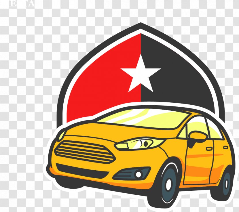 Ford Motor Company Fiesta Car - Symbol - Star Transparent PNG