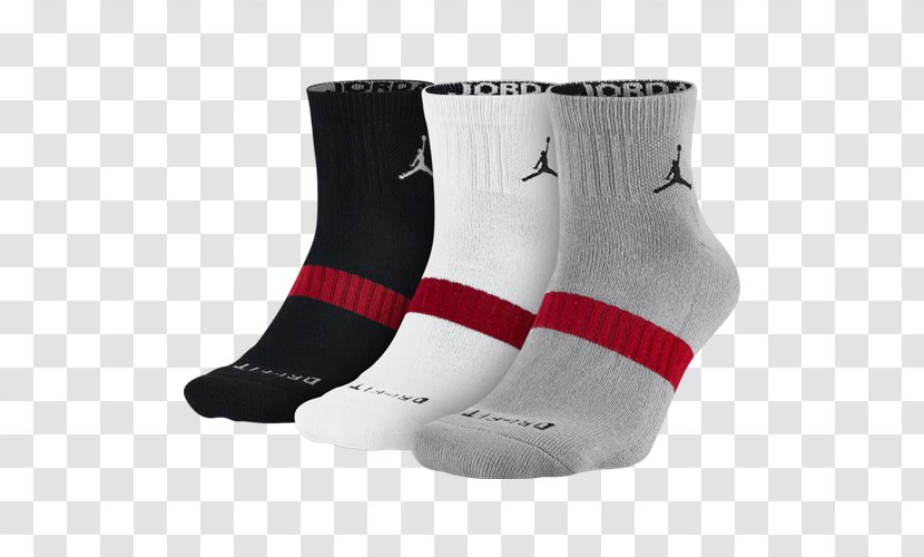 Sock Nike Air Jordan Clothing Dri-FIT Transparent PNG