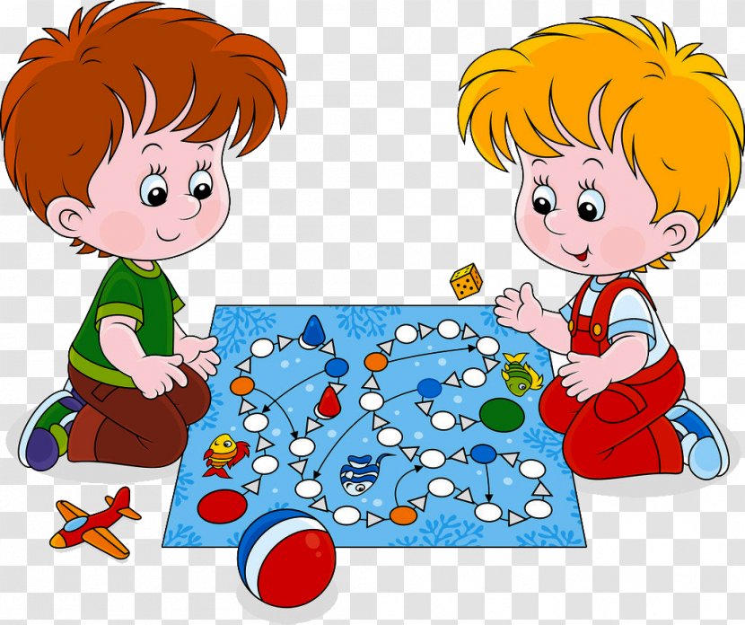Chess Board Game Play Child - Reading - Two Vector Transparent PNG