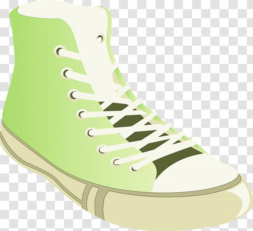 Footwear Shoe Sneakers Green Plimsoll Shoe Transparent PNG