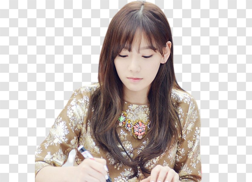 Taeyeon Girls' Generation Hair Model - Watercolor - Women Transparent PNG