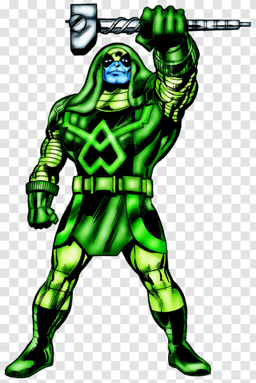 Ronan The Accuser Korath Pursuer Judge Dredd Rocket Raccoon Gamora - Guardians Of Galaxy Transparent PNG